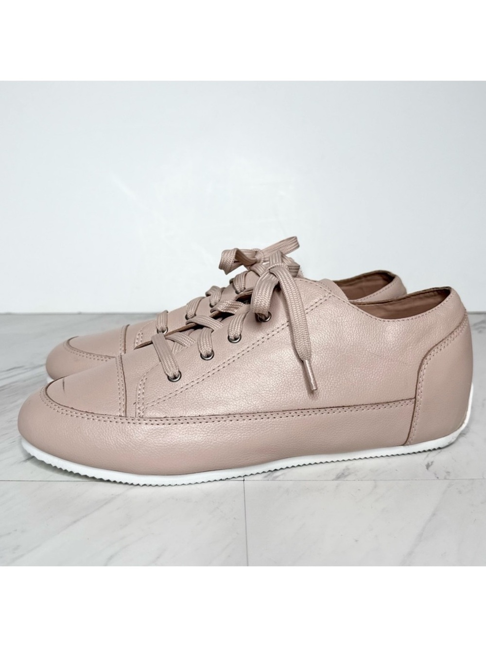 Linea Paolo Kammi Blush Pink Lace Up Sneaker 9 1/2 M